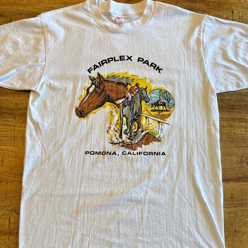 Fairplex Park Graphic White T-Shirt